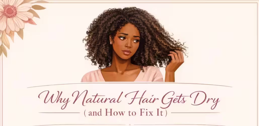 Why Natural Hair Gets Dry So Easily and How to Fix It